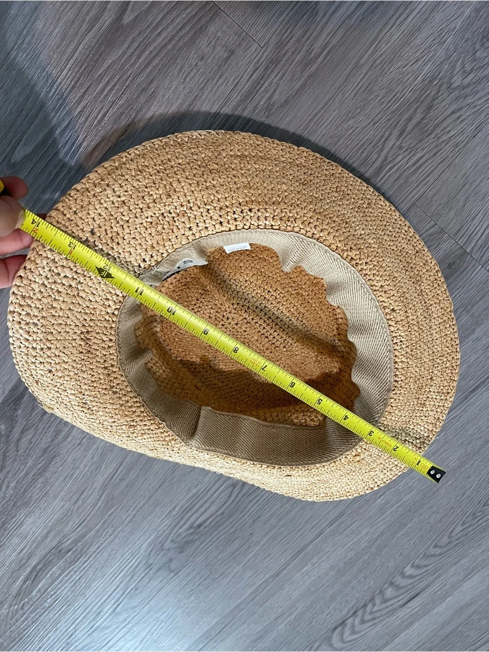 Orvis Natural Straw Sun Hat large/ XL